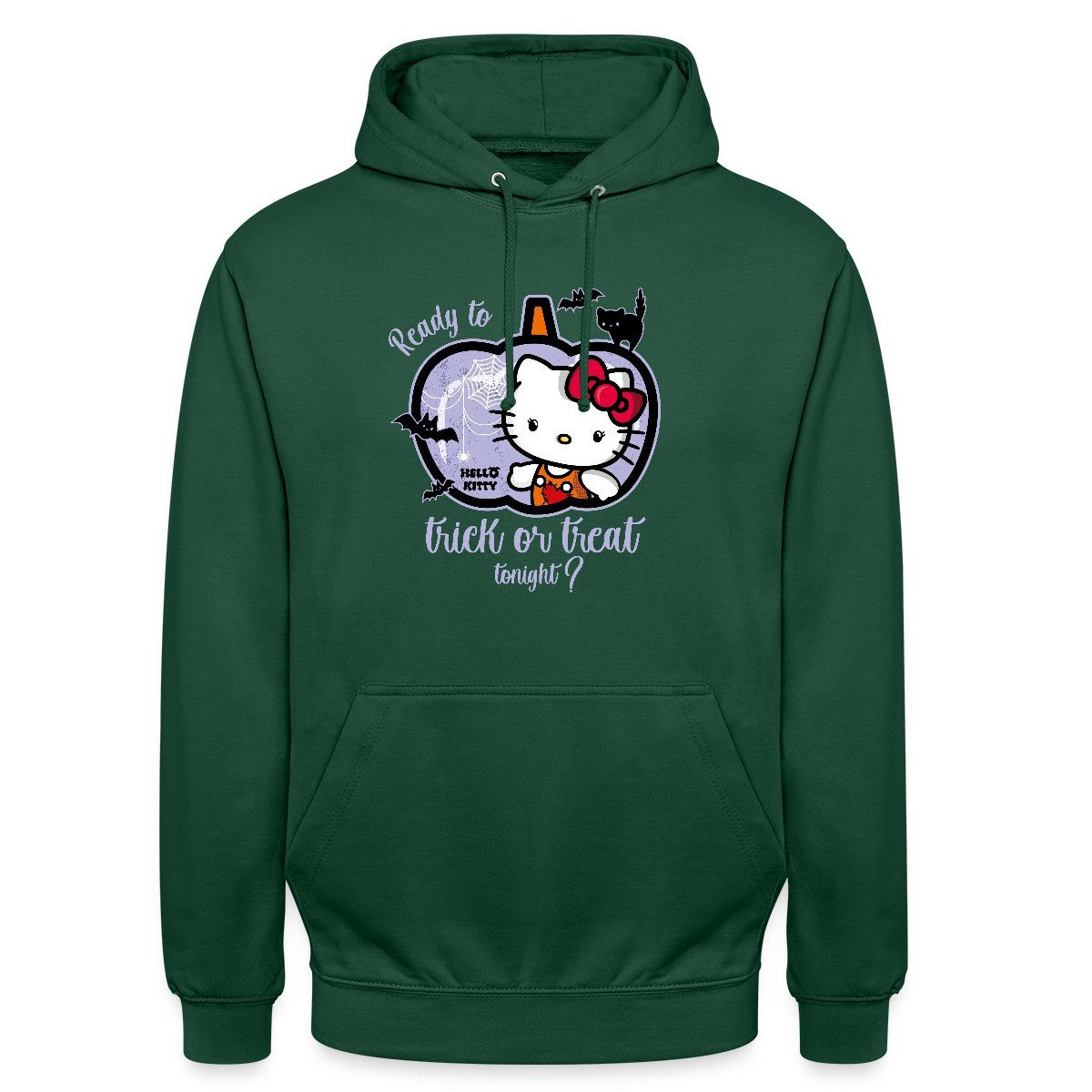 Hoodie Hello Kitty Halloween Süßes Oder Saures Unisex Hoodie