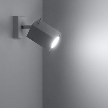 etc-shop Wandleuchte, Leuchtmittel nicht inklusive, Wandspot weiß Wandstrahler Innen Wandleuchte Spot Wandlampe