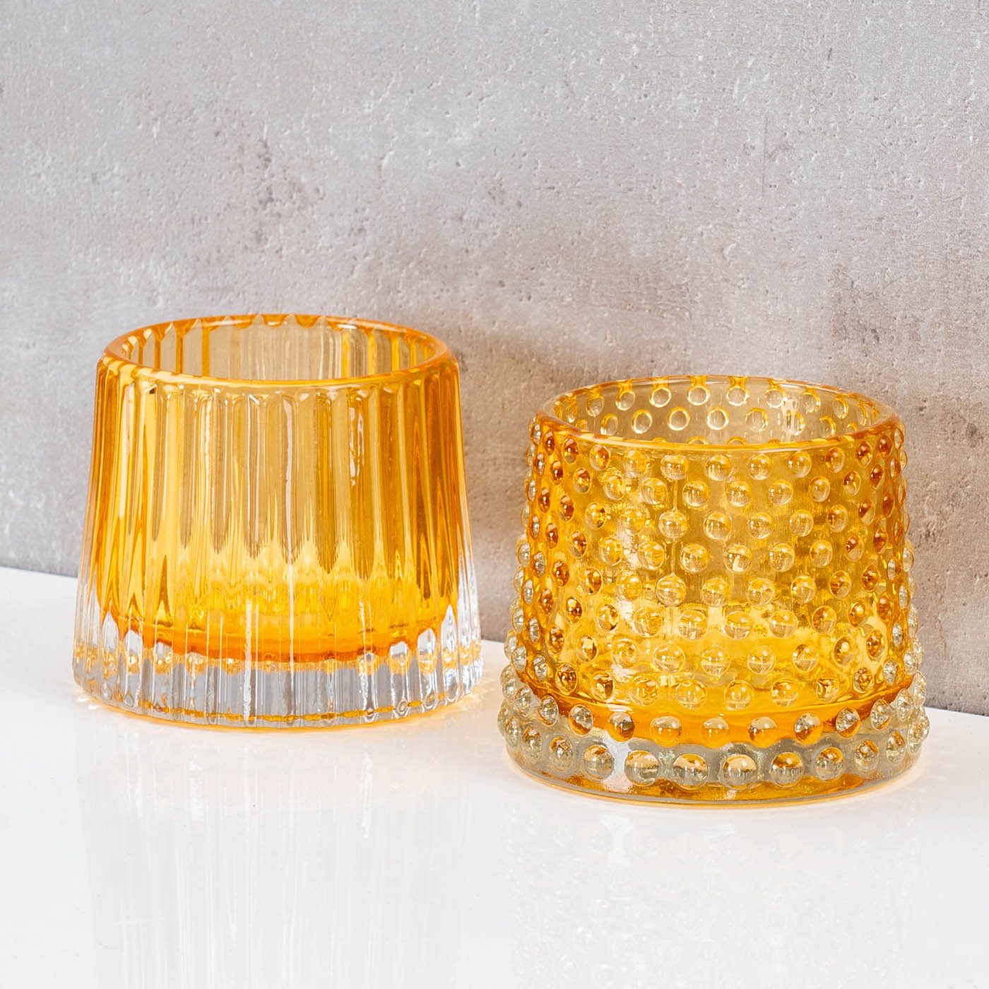 Levandeo® Teelichthalter, 2er Set Teelichthalter H7cm günstig online kaufen