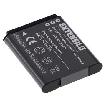 Extensilo passend für Samsung WP10, WB31, WB31F, WB32, WB32F, WB35, WB35F, WB50, Kamera-Akku 700 mAh