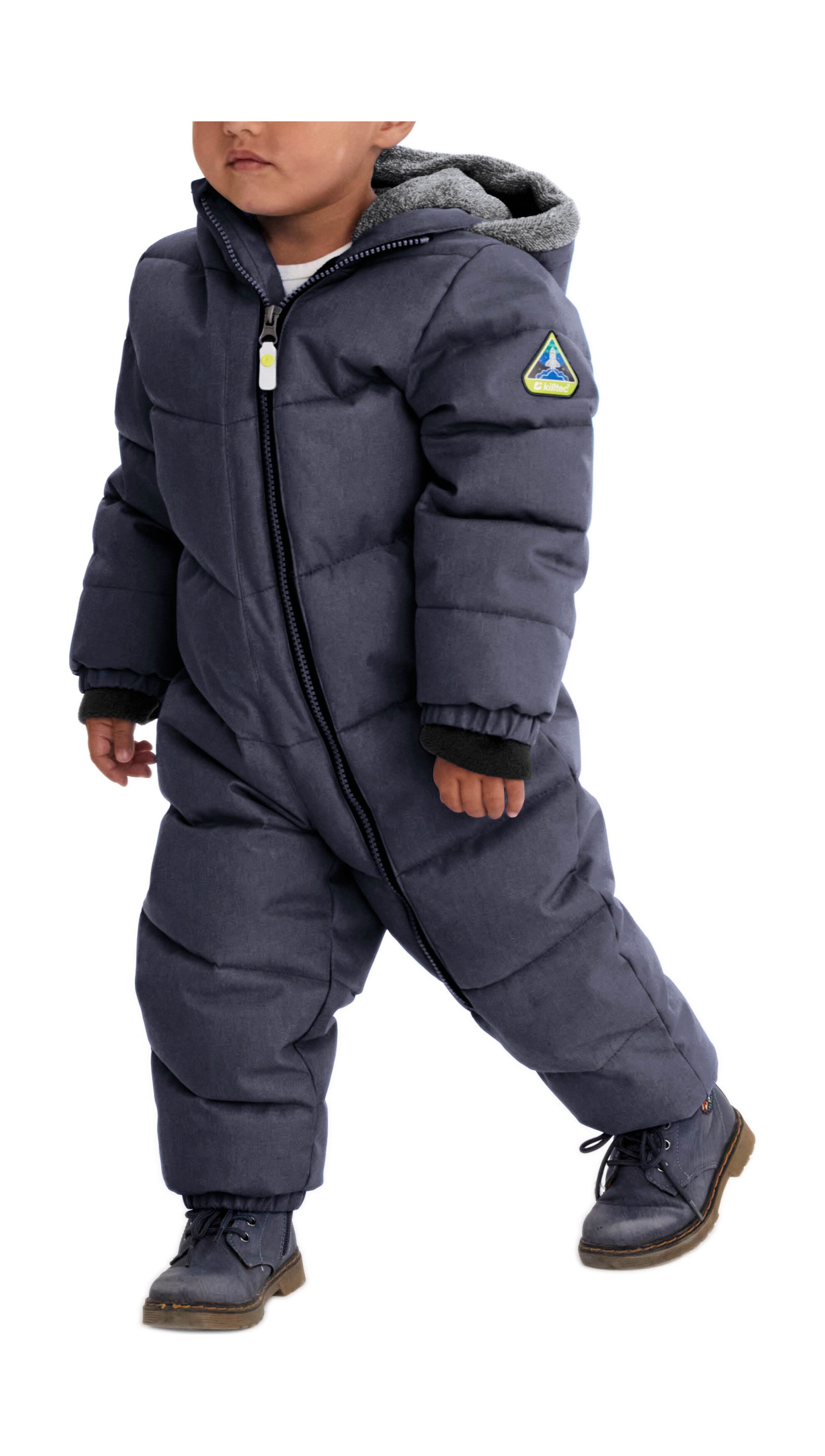 Killtec Schneeoverall Twinkly MNS ONPC B Wasserabweisender Schneeanzug mit Fleece und reflektierenden Details