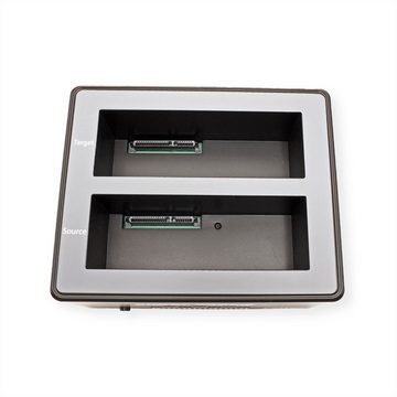 ROLINE Festplatten-Gehäuse 2.5" / 3.5" SATA HDD/SSD Docking Station, USB 3.2 Gen 1, HDD-Clone-Funktion