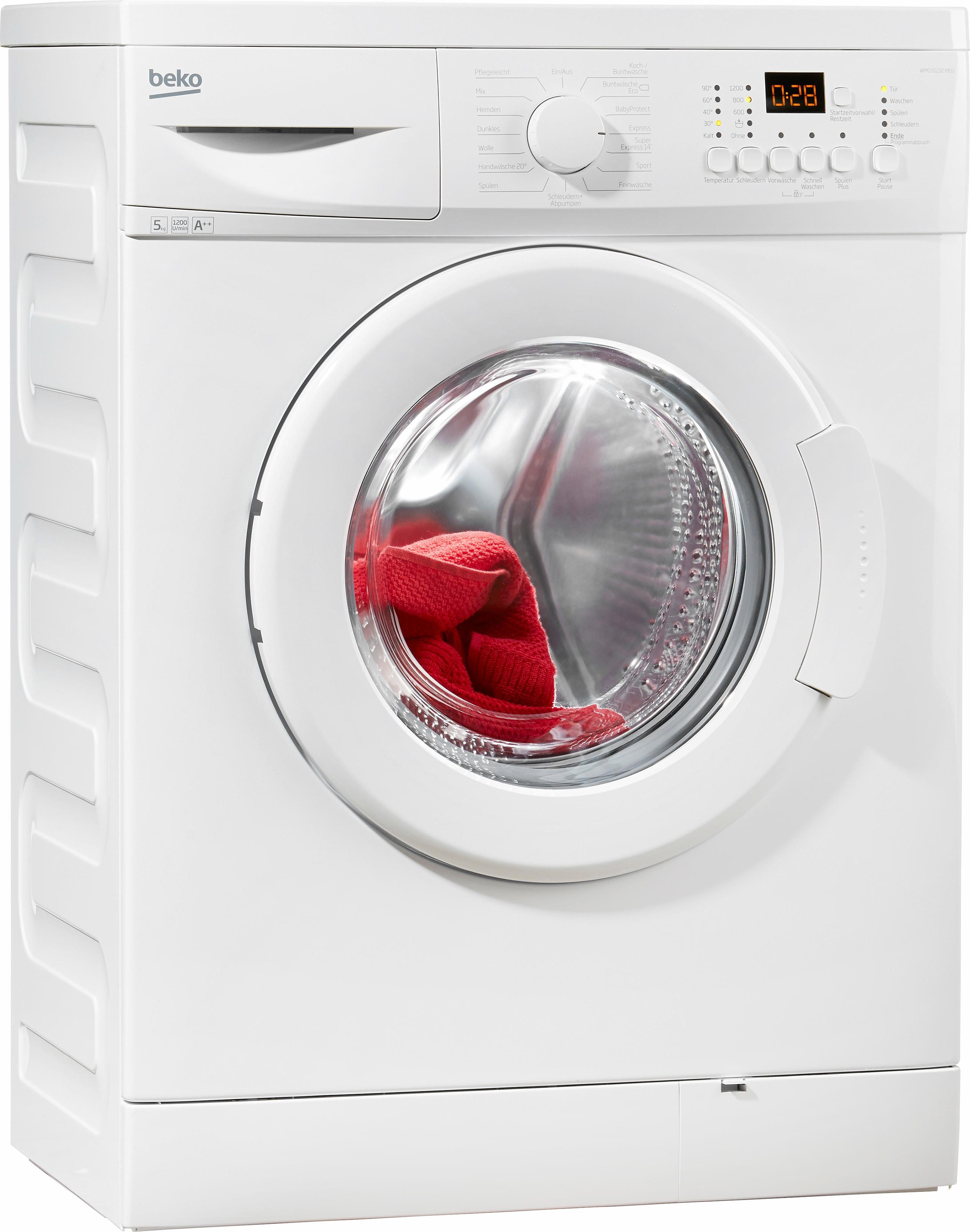 Beko WMO 61232 MEU Testberichte | Waschmaschinen im Test - alaTest.de