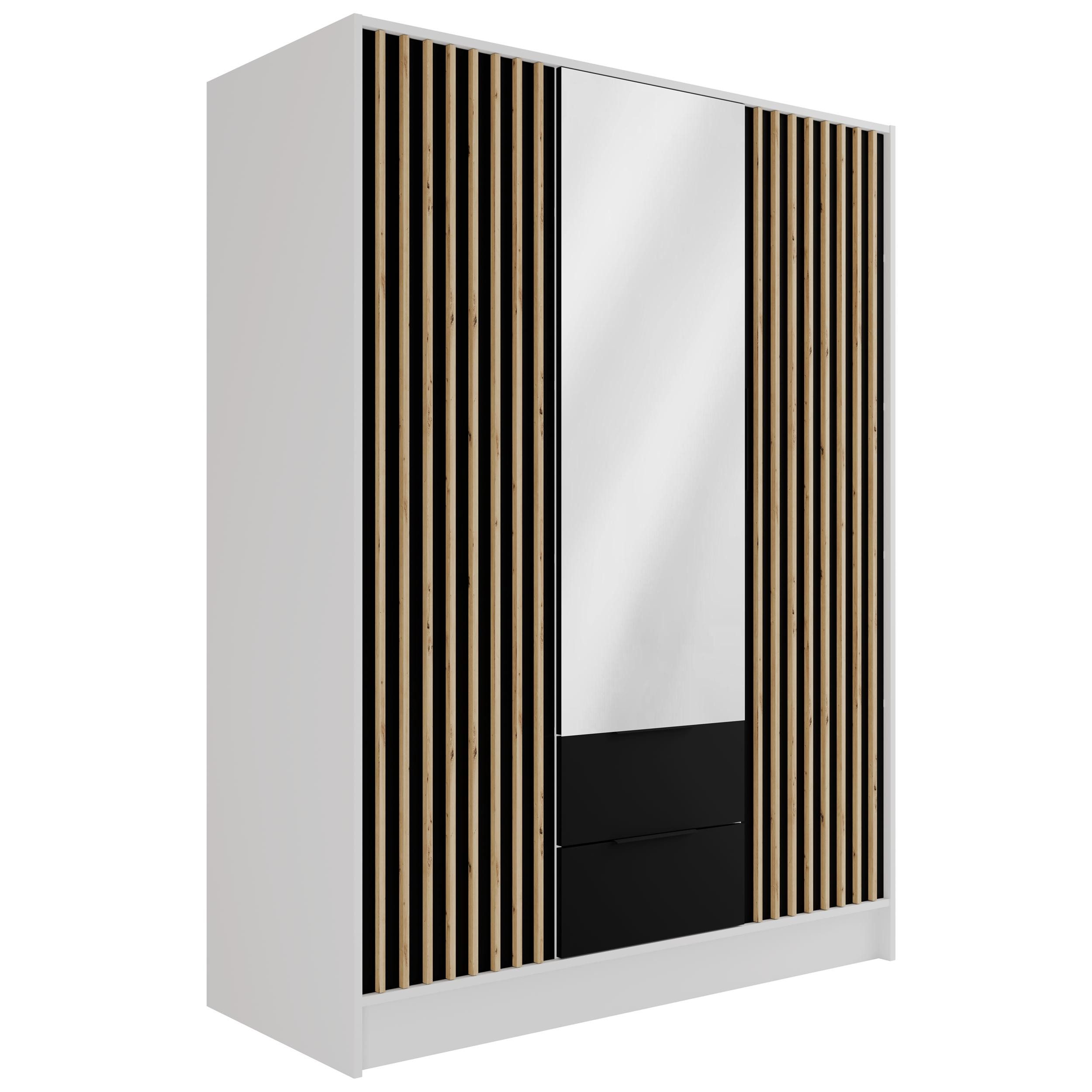 ALTDECOR Drehtürenschrank NELIA (Kleiderschrank Garderobenschrank mit günstig online kaufen