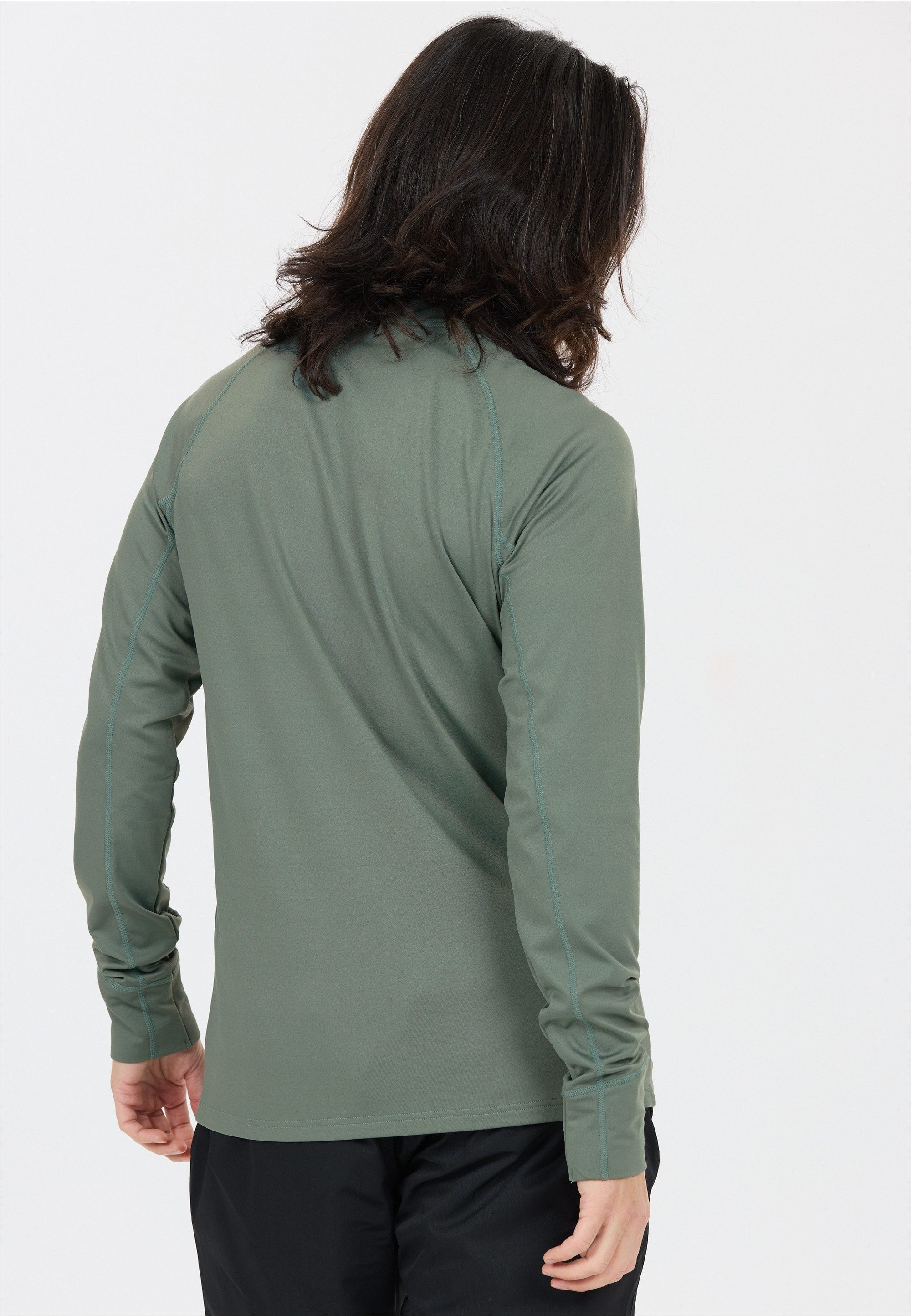 WHISTLER Langarmshirt Baggio (1-tlg) mit hochabschließendem Kragen