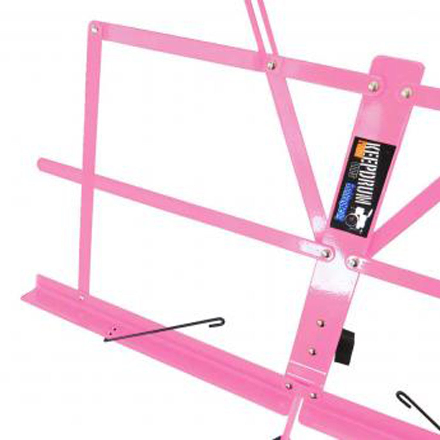keepdrum Notenpult keepdrum MUS2PK Notenständer Pink mit 2 Magnete, Vorteils-Set
