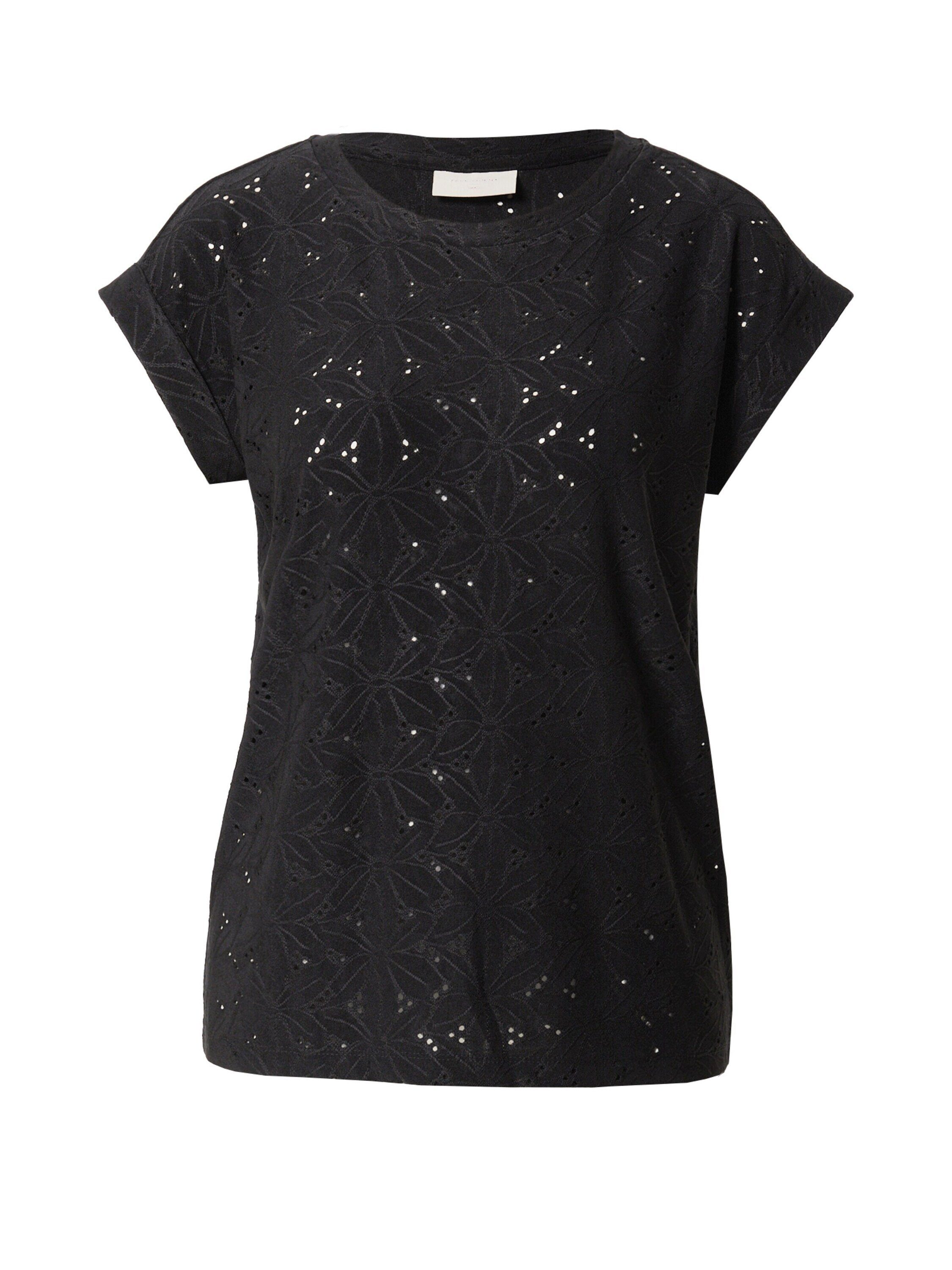FREEQUENT T-Shirt BLOND (1-tlg) Lochmuster