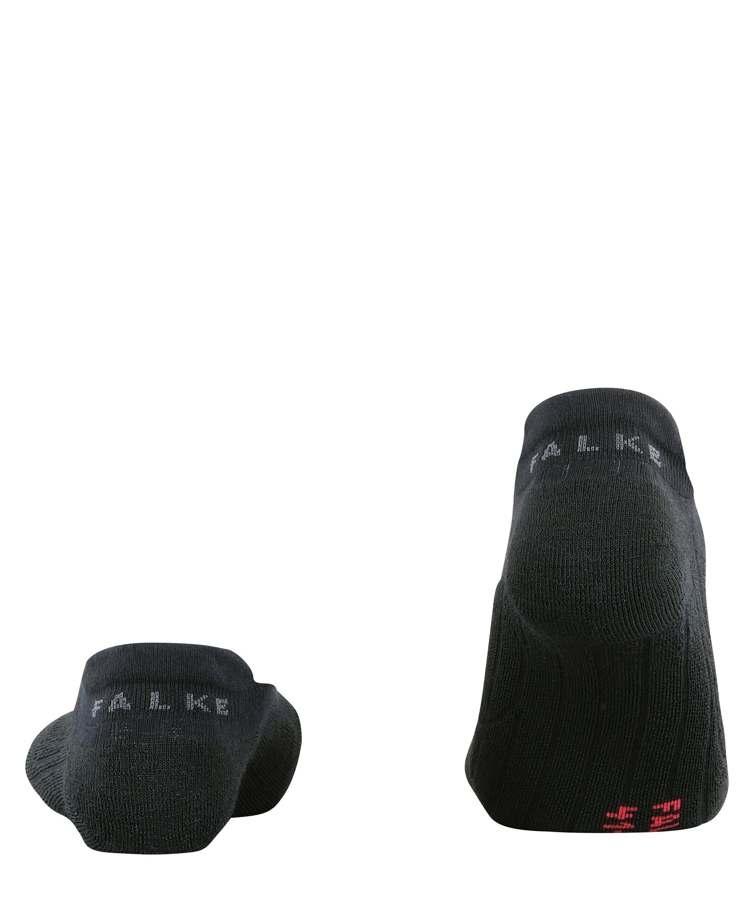 FALKE Polsterung Invisible Spikeschuhe Sportsocken (1-Paar) black für mit GO2 (3000) mittelstarker