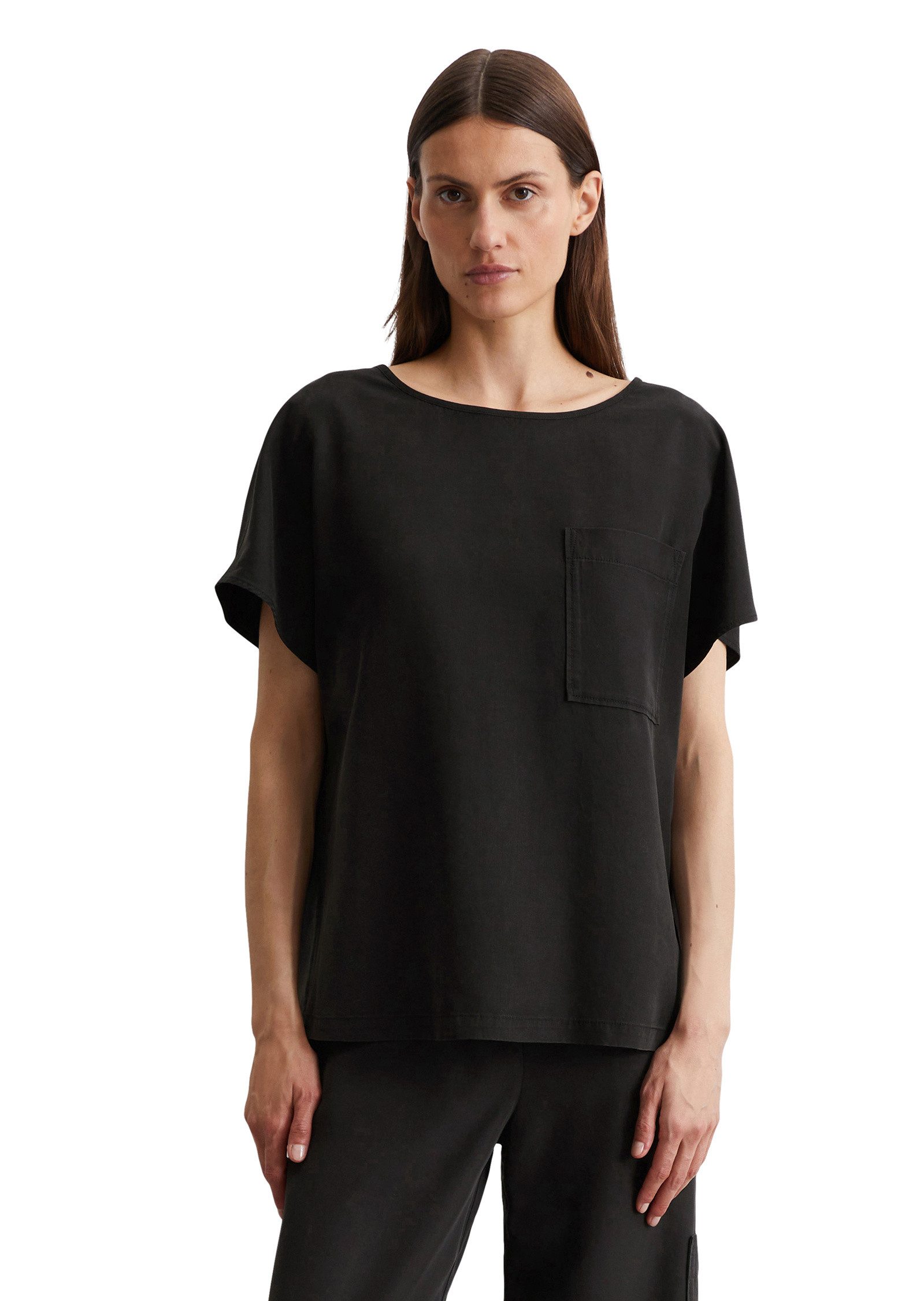 Marc O'Polo Kurzarmbluse aus TENCEL™ Lyocell günstig online kaufen