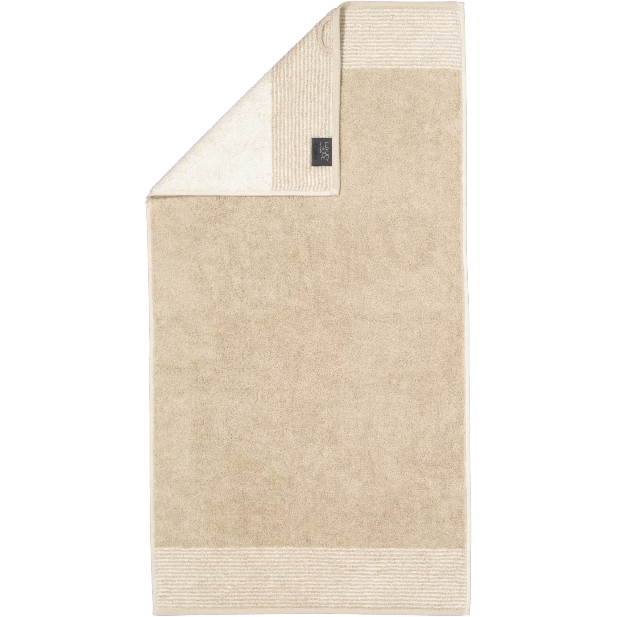 Cawö Handtücher Luxury Home Two-Tone 590, 100% Baumwolle (1-St) – Bild 5 von 5
