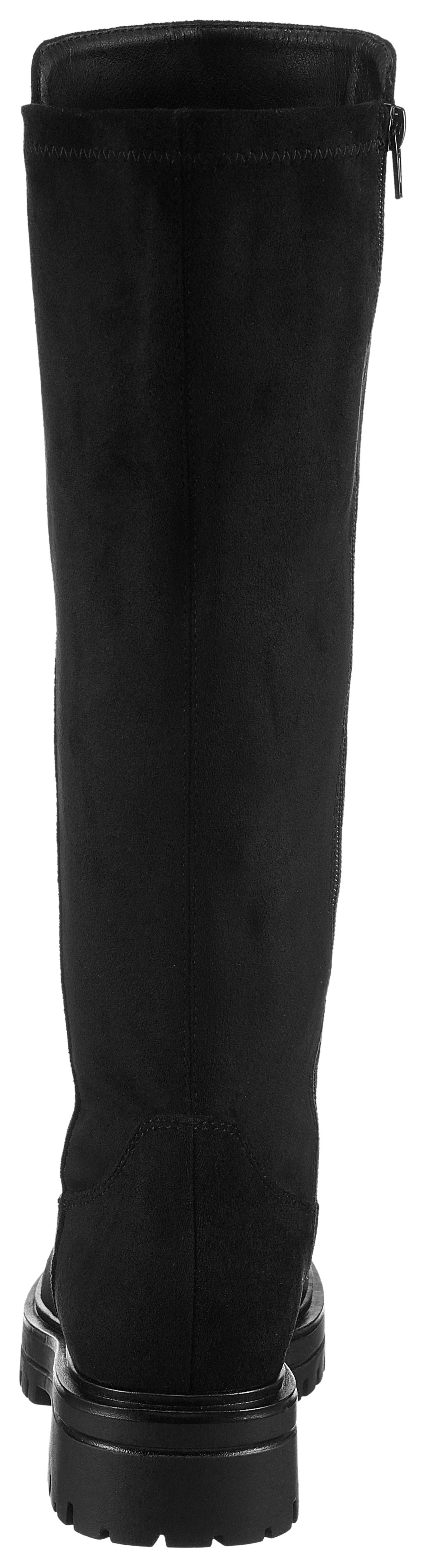 Aniston SHOES Stiefel Stretch-Stiefel mit Innen-Reißverschluss