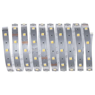 Paulmann LED Stripe LED Strip MaxLED Starterset in Silber 11W 810lm 2700-6500K 3000mm, 1-flammig, LED Streifen