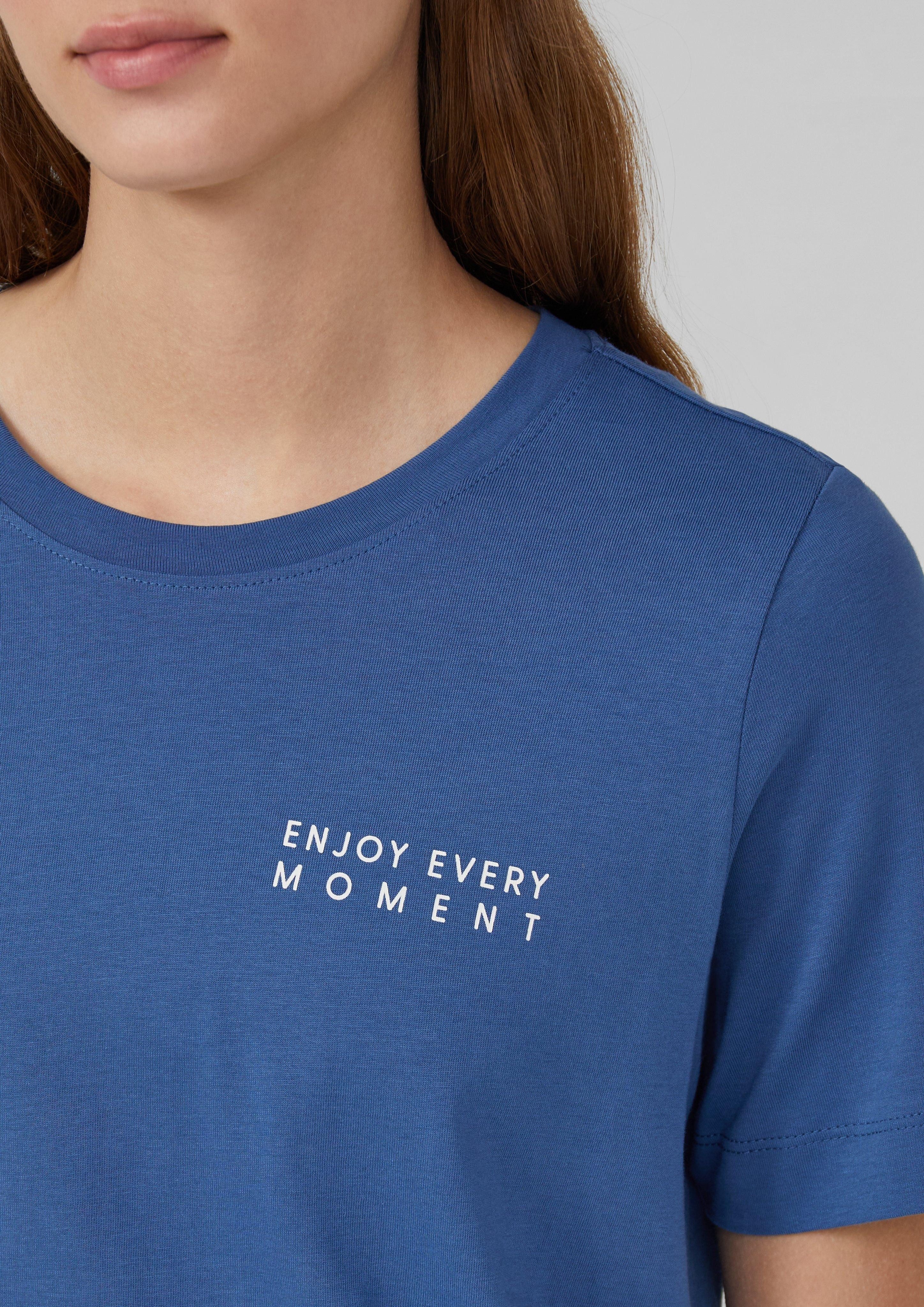 s.Oliver Kurzarmshirt T-Shirt im Relaxed Fit günstig online kaufen