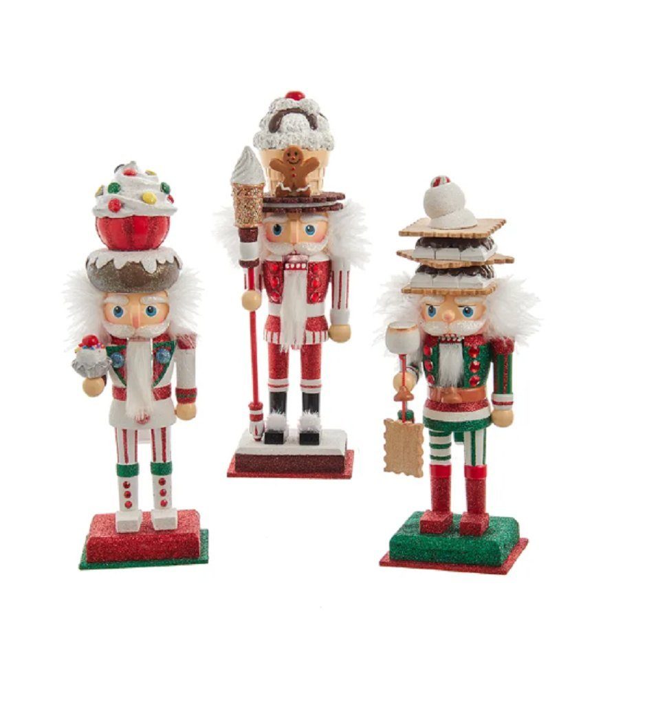 Nussknacker HA0575 - Hollywood 3erSET "Cupcakes, More´s u. Lebkuchen", 26 cm/10"