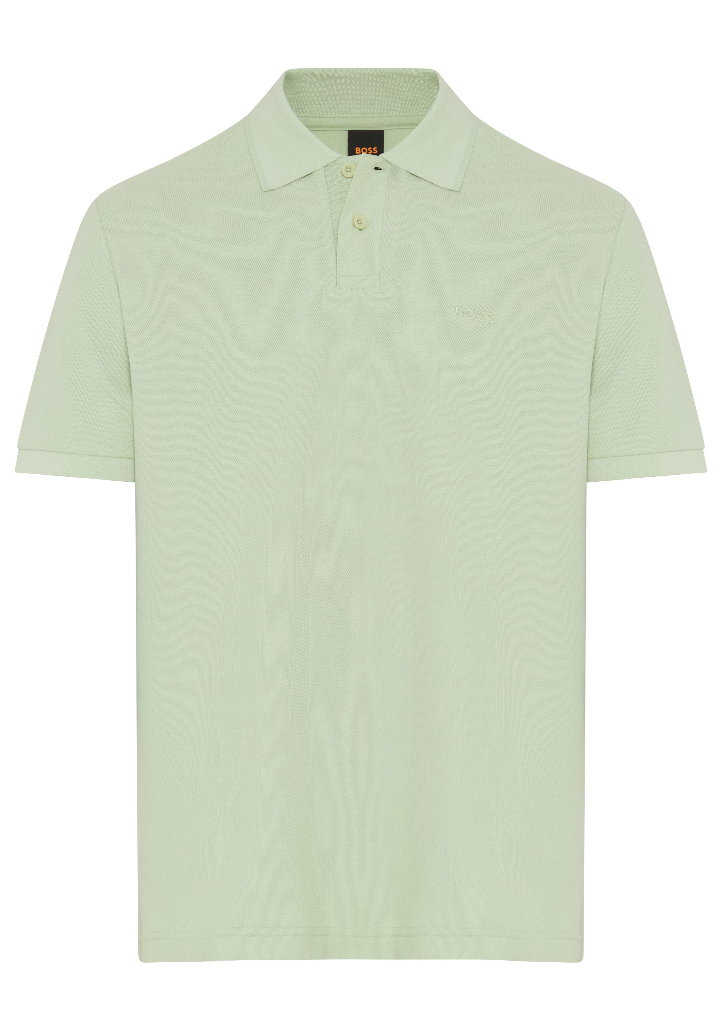 BOSS ORANGE Poloshirt Phoenix Regular Fit reine Baumwolle, Logostickerei