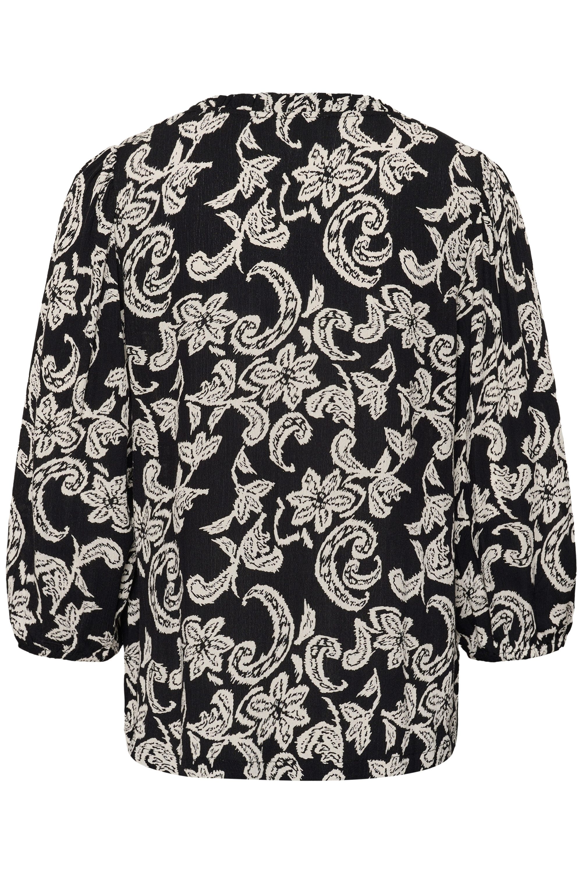 KAFFE Langarmbluse Langarm-Bluse KAriani