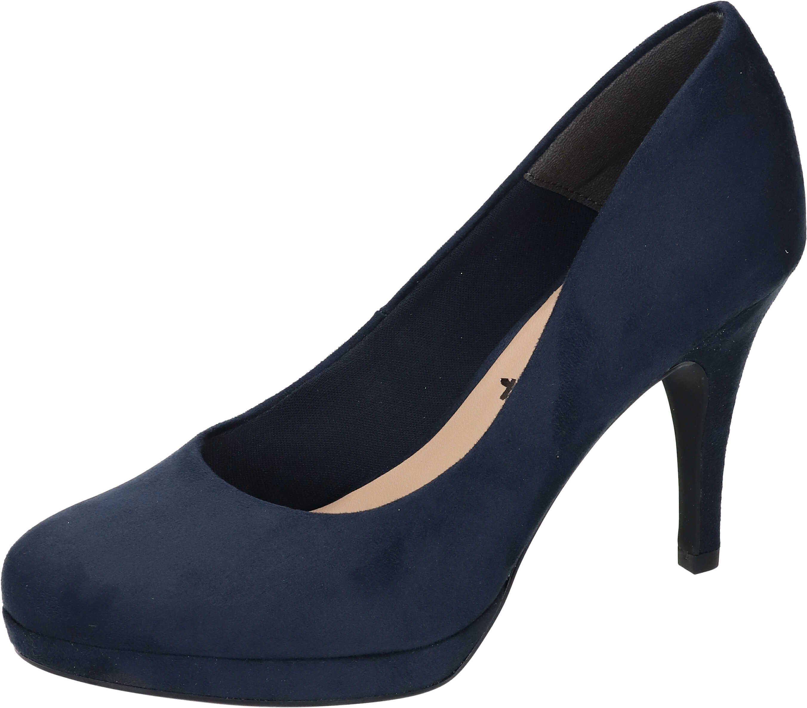 aus Pumps NAVY Tamaris Textil Pumps