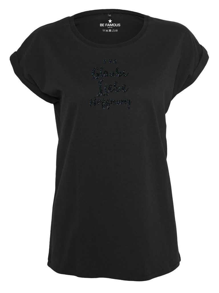 Be Famous Print-Shirt Rolled LIEBEHOFF (1-tlg)