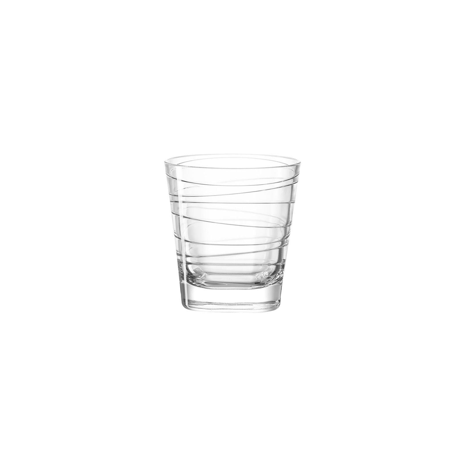 LEONARDO Glas Vario Struttura Trinkglas 250 ml, Glas