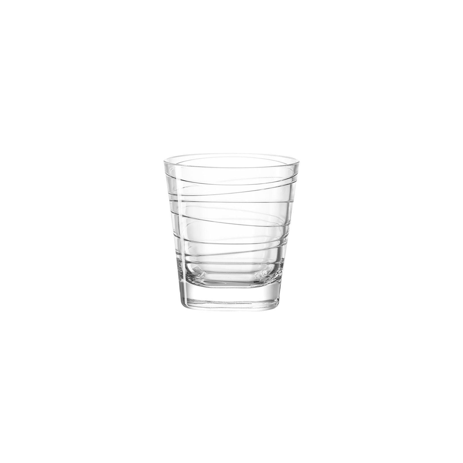 LEONARDO Glas Vario Struttura Trinkgläser 12er Set, 12-tlg., Glas
