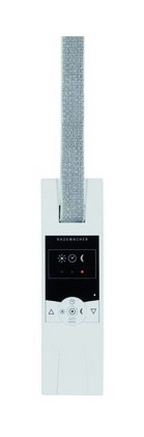 Rademacher Einlass-Gurtwickler, Einbau 132 x 35 x 139 mm mit Zeitschaltuhr für Band max. 23 x 6200 mm