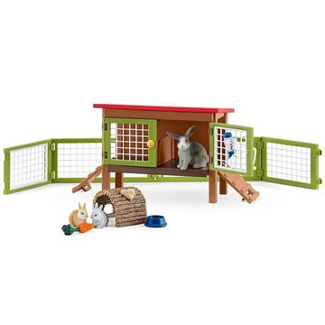 Sarcia.eu Spielfigur Schleich Farm World - Kaninchengehege, Kinderspielzeug 3+