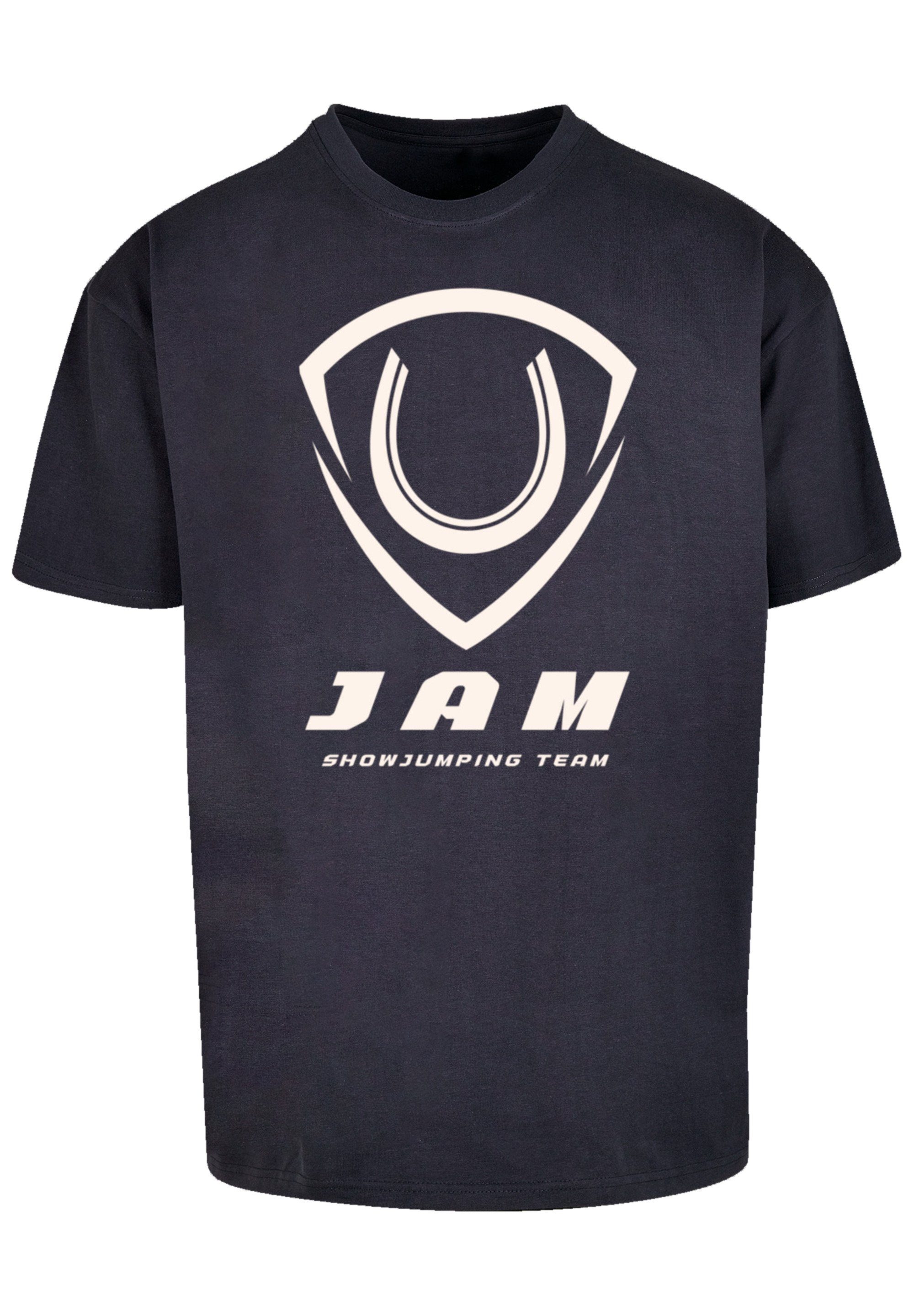 T-Shirt JAM Print navy F4NT4STIC Showjumping