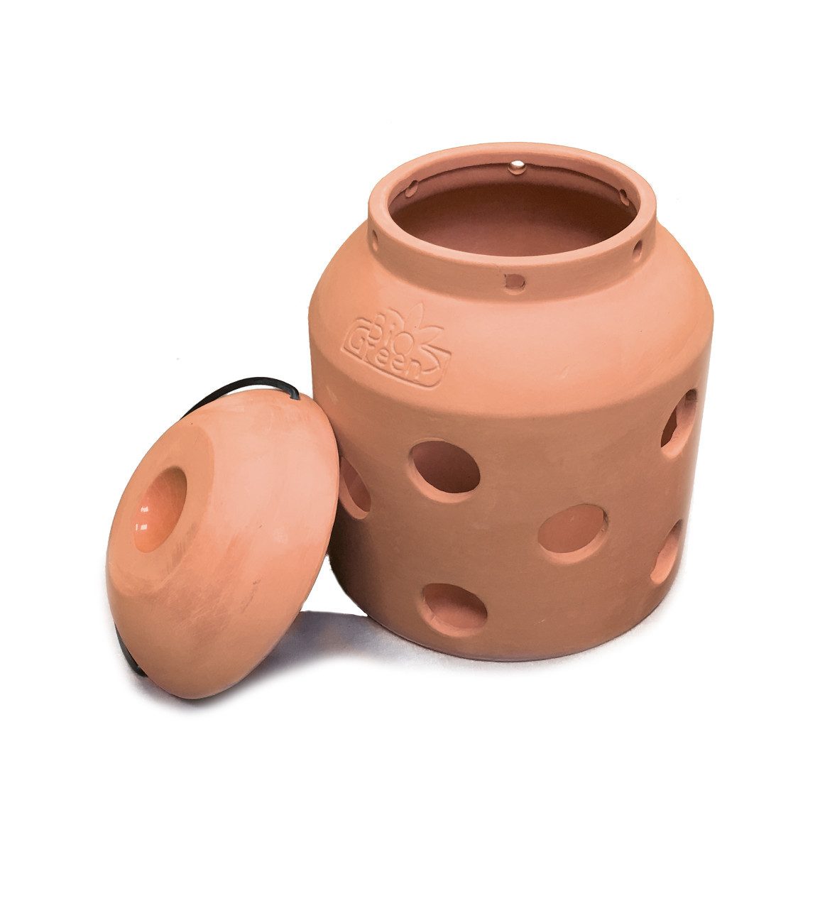 Bio Green Gewächshaus Bio Green Frostwächter FireFly terracotta