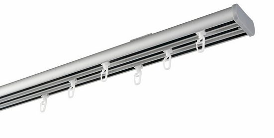 Flächenvorhangschiene »Compact Deckenmontage«, GARESA, 3-läufig