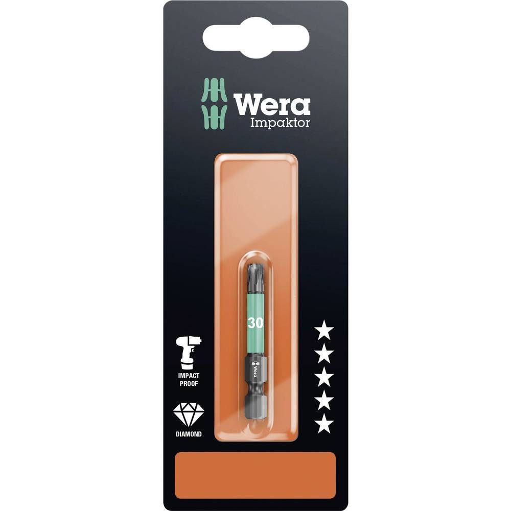 Wera Torx-Bit 867/4 IMP DC 1 x TX 30x50 Impaktor Bit