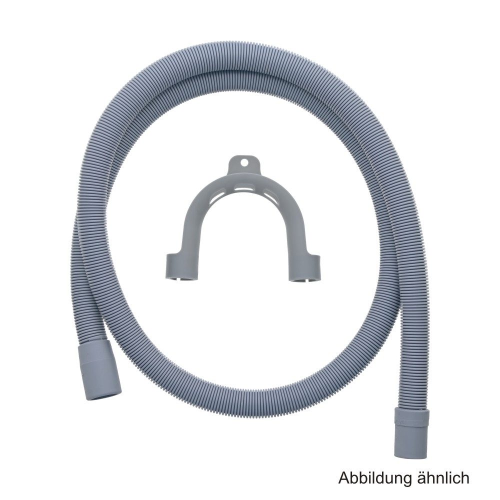 Haas KG Badarmatur Waschmaschinen-Spiral-Ablaufschlauch- Garnitur PVC 3/4" x 150cm