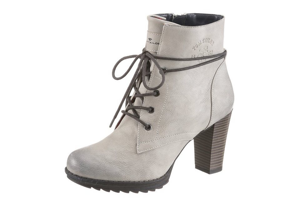 Tom tailor stiefeletten damen grau Clearance