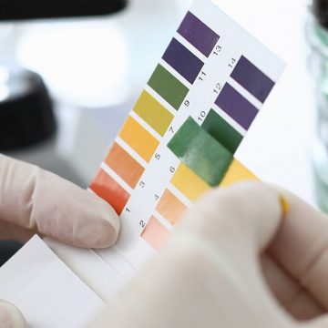 Retoo Wasserteststreifen pH-Wert Teststreifen Indikator Testpapier Lackmuspapier Wasser, Set, Sie können das pH-Ergebnis