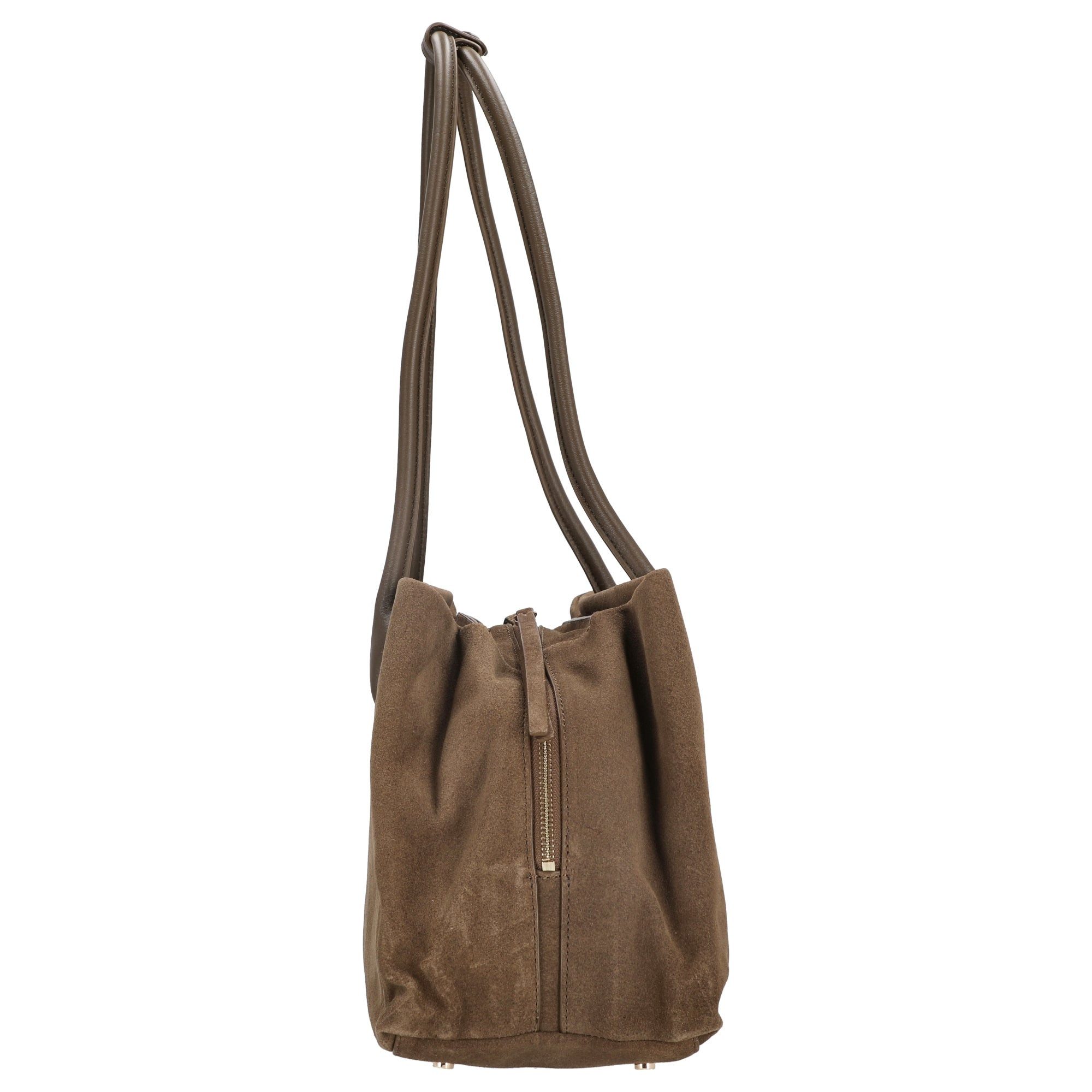 Les Visionnaires Umhängetasche Sophie Grande Cozy Scarf - Schultertasche 42 cm (khaki)