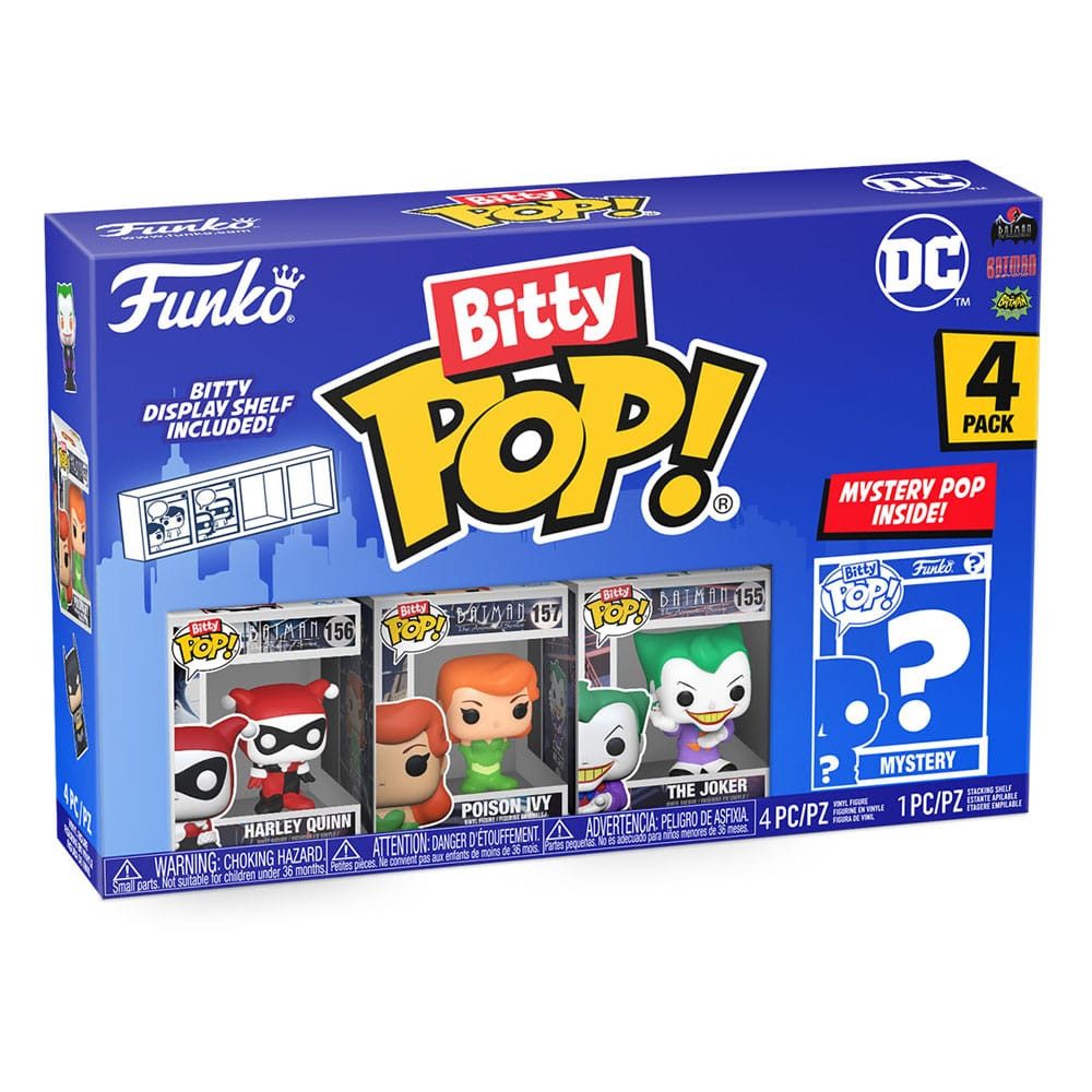 Funko Merchandise-Figur DC Bitty POP! 4er-Pack Harley Quinn 2,5 cm #71313