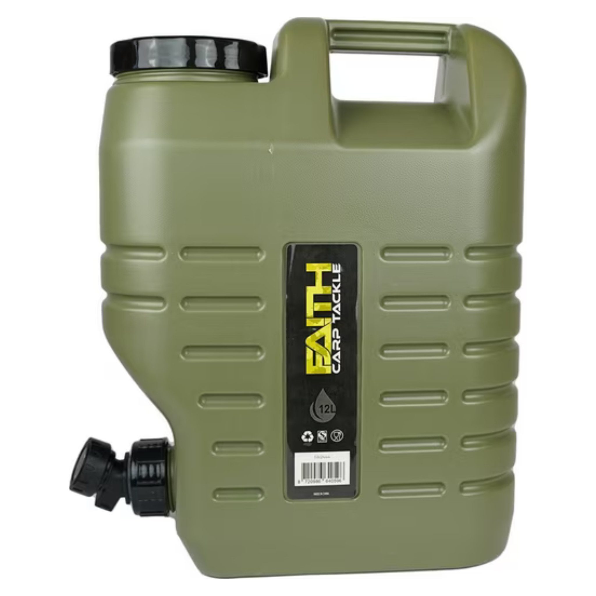 Kanister Wasserkanister mit Zapfhahn - Wassertank Grün aus Polyäthylen mit Hahn