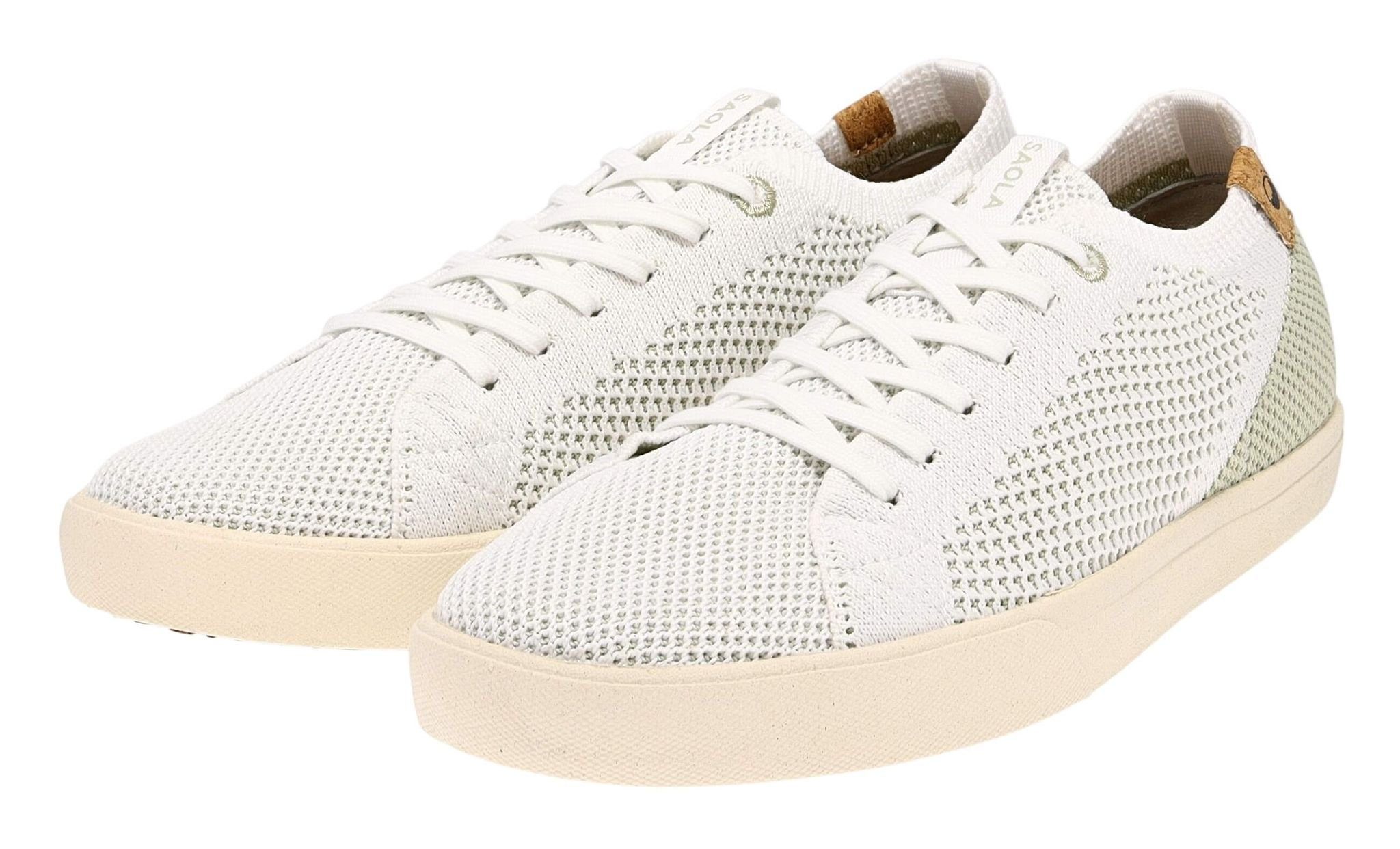 CANNON KNIT II Weiß Grün Sneaker