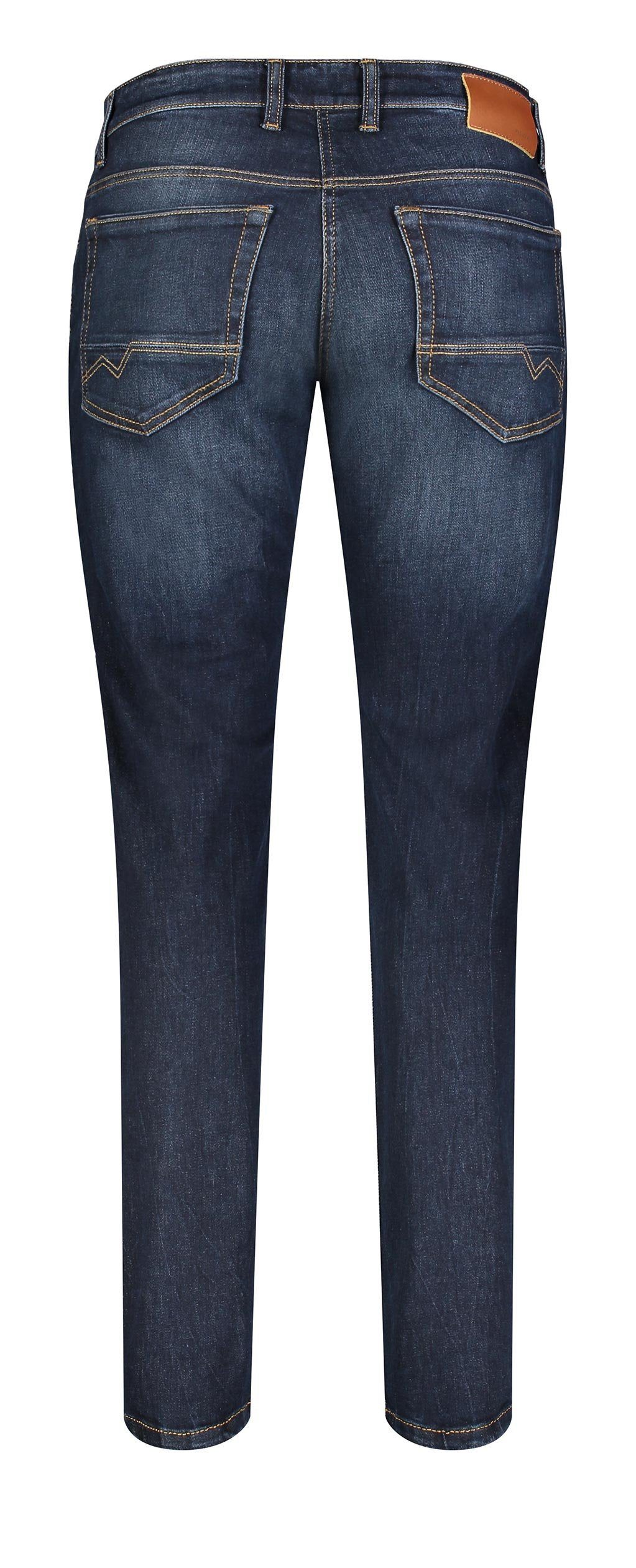 MAC Slim-fit-Jeans Arne Pipe H781 Used Dark Blue Authentic