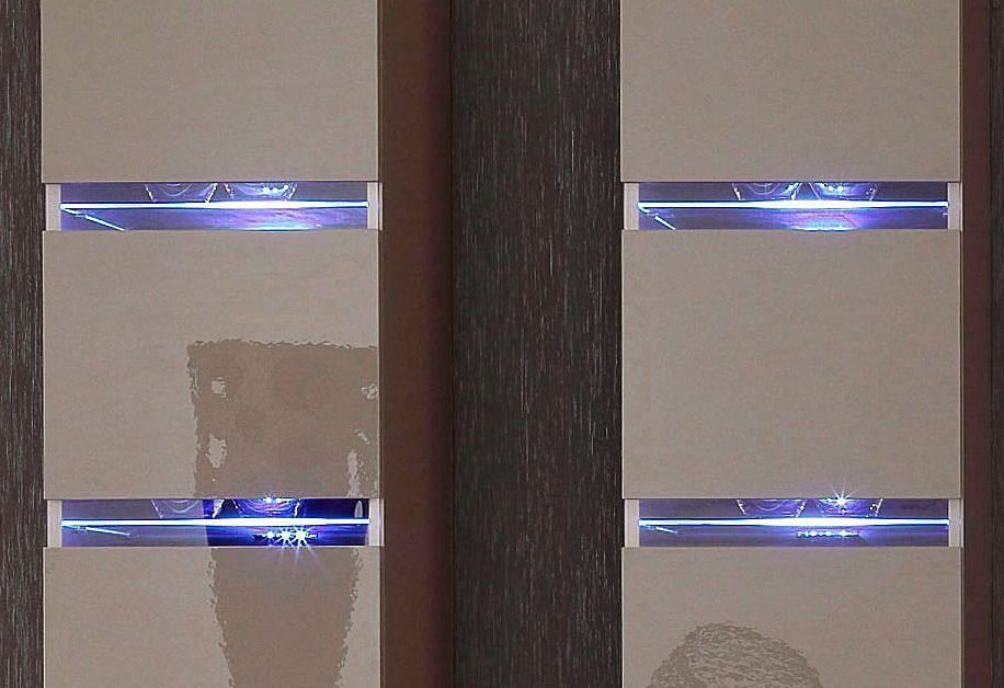 LED Glaskantenbeleuchtung, LED fest integriert