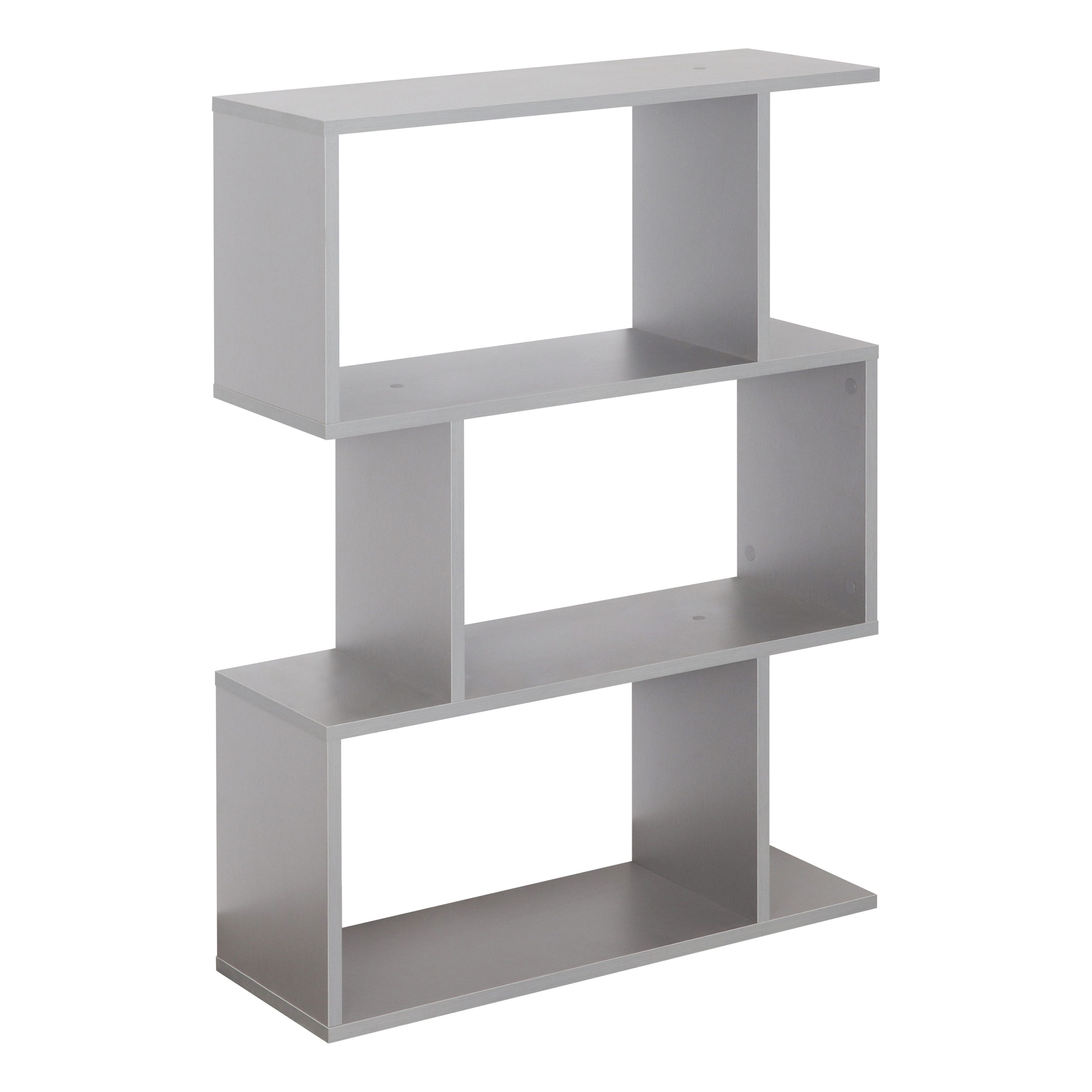 RICOO Standregal WM072-PL, 1-tlg., kleines stehendes Regal schmal, Bücherregal fürs Wohnzimmer
