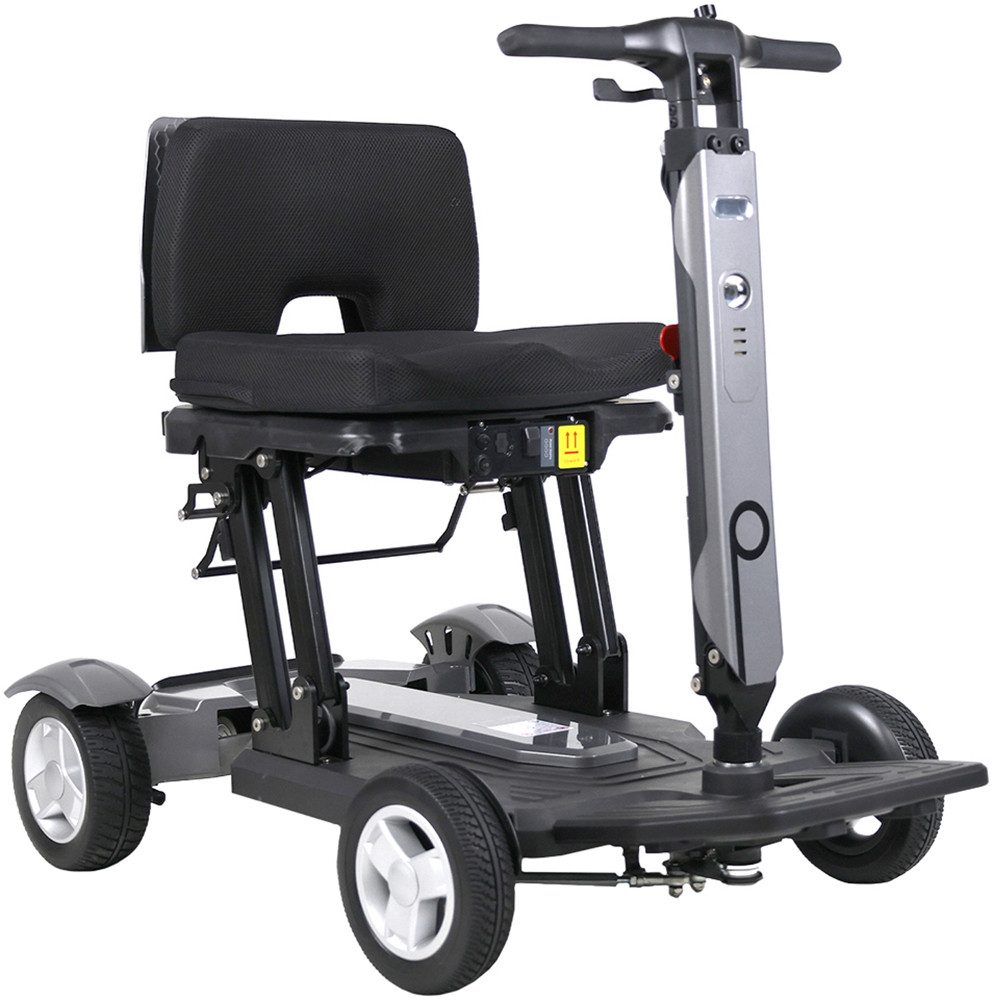 Prophete Elektromobil SM4 Kompakt E-Seniorenroller, 250 W, 6 km/h, Tiefer Einstieg, bis zu 20 km Reichweite, klappbar