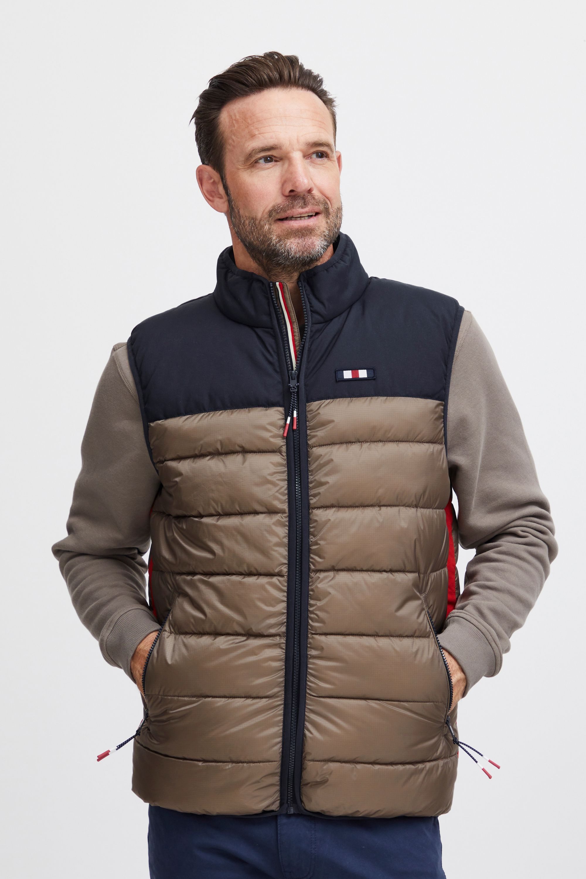 FQ1924 Steppweste FQVinncent 2 colour padded waistcoat 21900507 Modische St günstig online kaufen