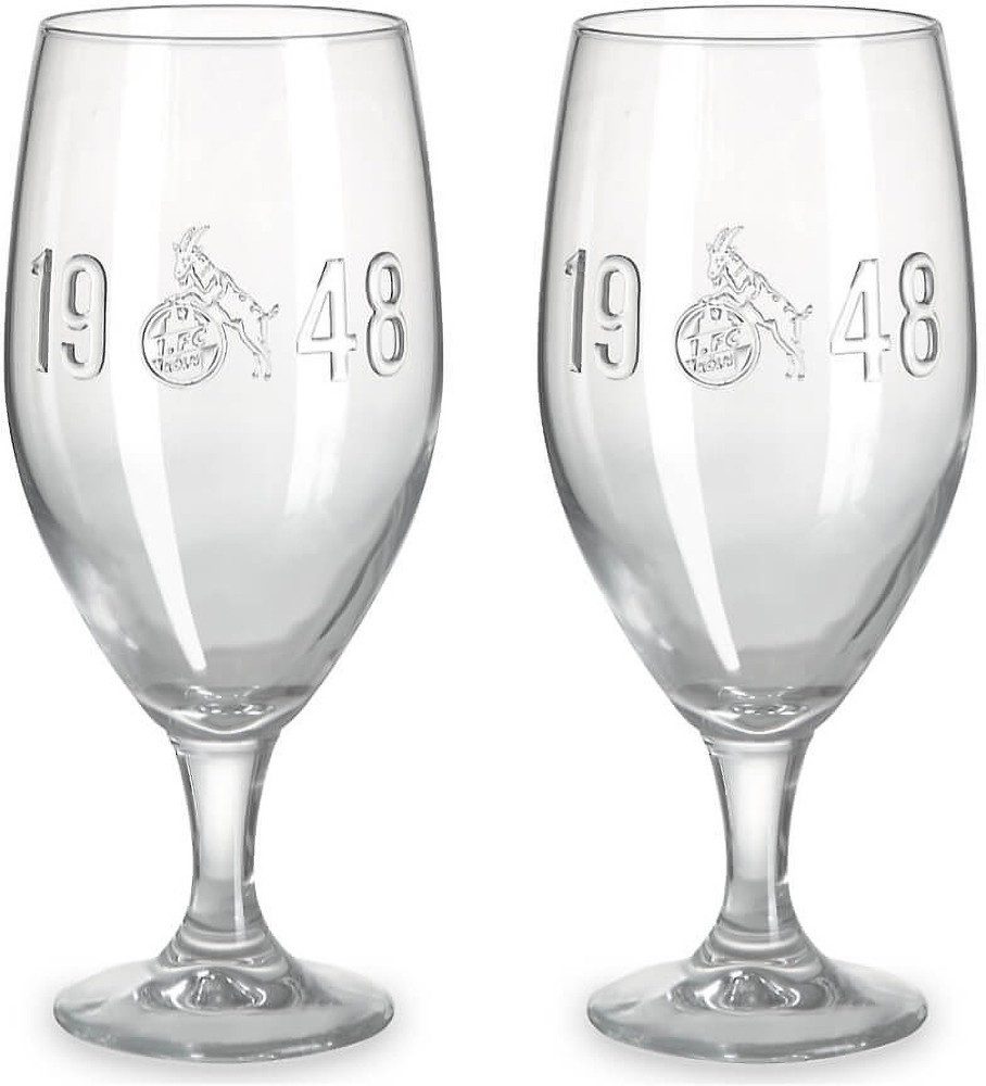 Becher Biertulpe Relief 2er Set