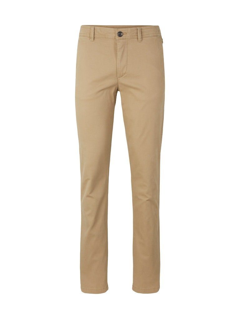 TOM Chinohose 11612 Beige Everglade Chino (1-tlg) Stretch Slim TAILOR