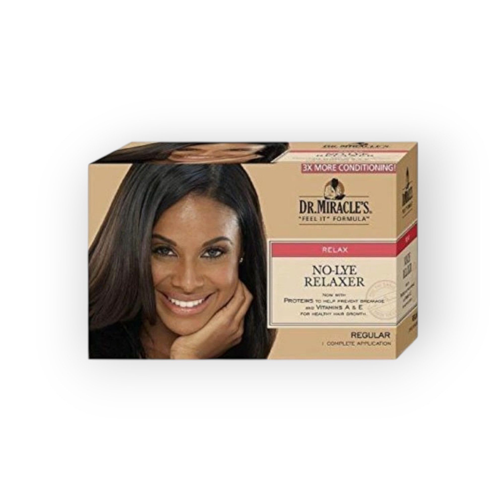 Dr.Miracle's Haarelexier Dr. Miracles Relaxer Kit – Haar Glättung & Pflege Set, 1-tlg., Starke Glättung, pflegend, reduziert Haarbruch, einfache Anwendung
