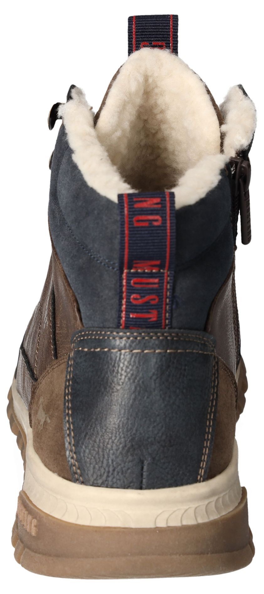 Mustang Shoes Winterboots, Keilabsatz, Schnürboots, Stiefelette günstig online kaufen
