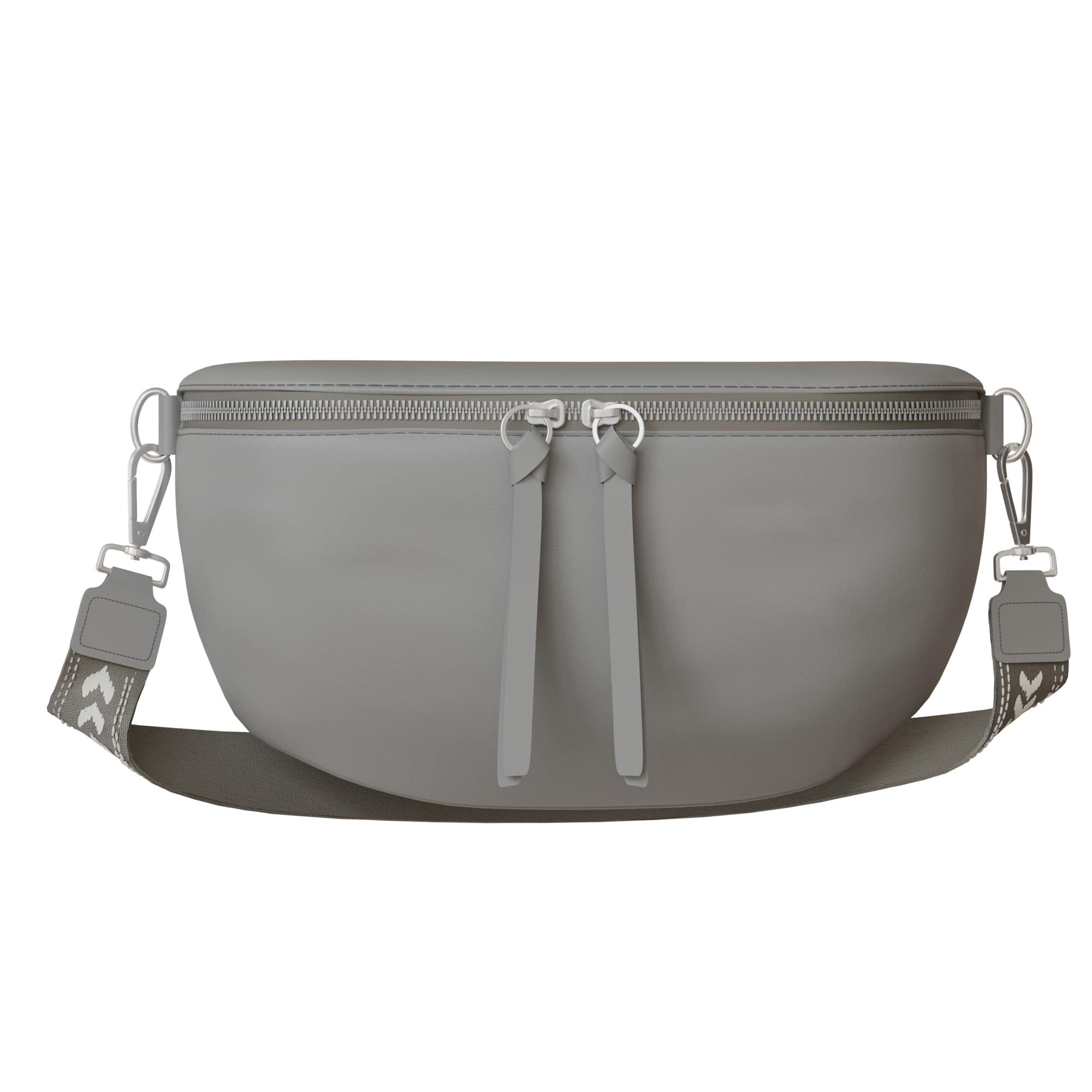 KMISSO Umhängetasche Damen Crossbody Schulter Tasche Veganes Leder Modern Stilvoll 30621 (1-tlg), im eleganten Look
