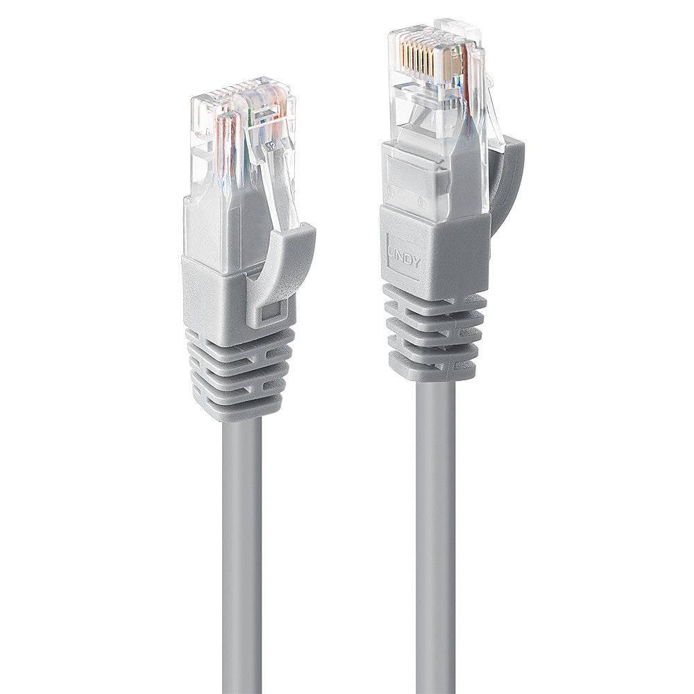 Lindy Cat.6 U/UTP Kabel,5m 48005 LAN-Kabel, mit Rastnasenschutz