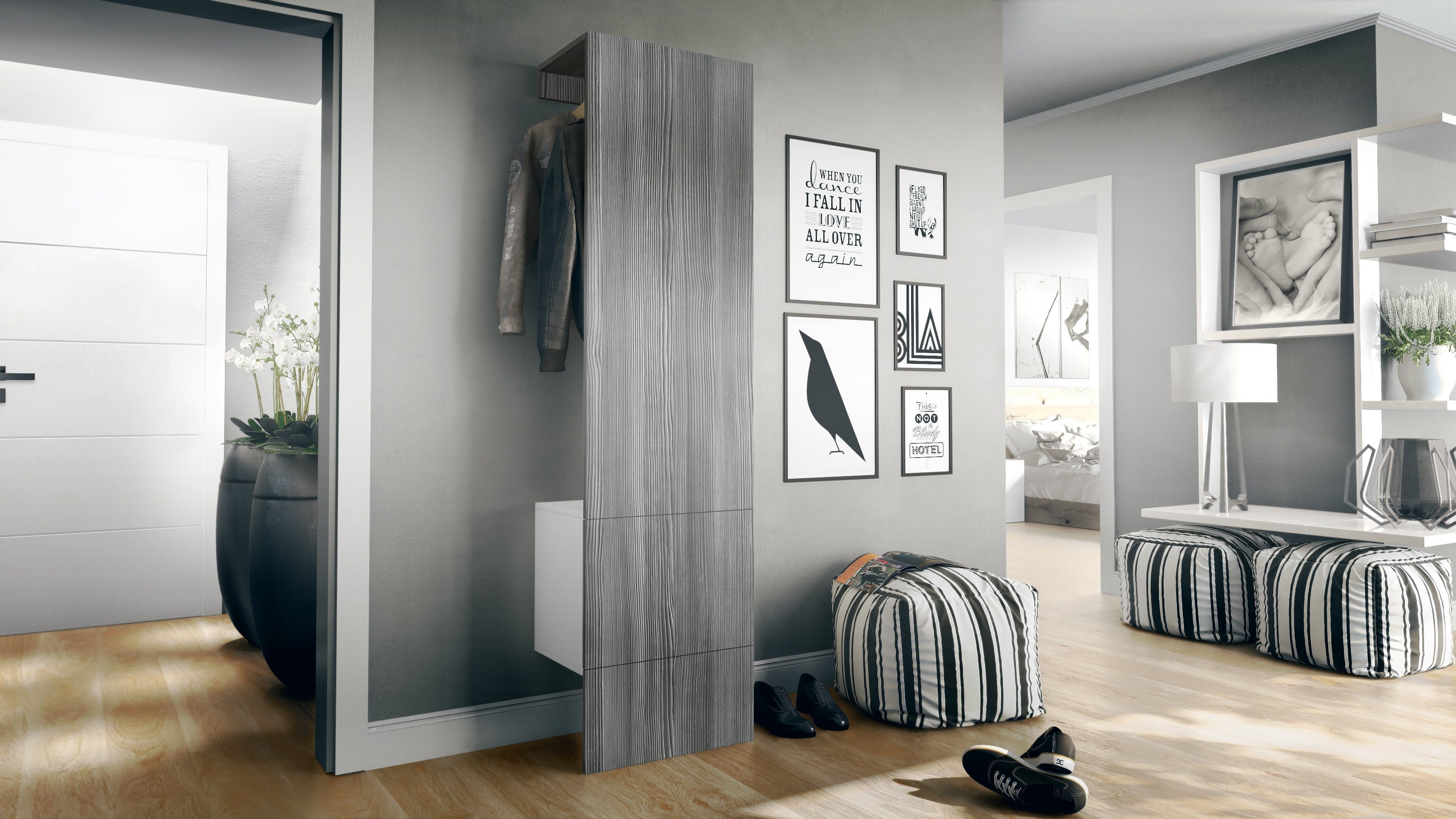 Vladon Garderoben-Set Carlton Set 5, (Wandgarderobe günstig online kaufen