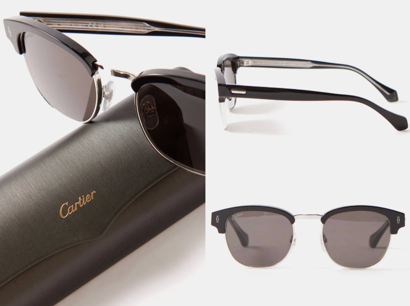 Cartier Sonnenbrille CARTIER EYEWEAR D-frame Acetate CT0366S Sonnenbrille Sunglasses Glasse